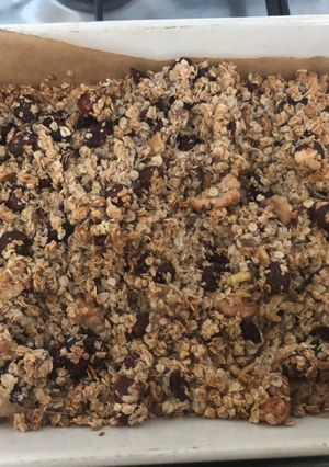 A picture of Homemade Granola.