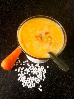கேரட் ஜவ்வரிசி பாயாசம்(CARROT JAVVARISI PAYASAM RECIPE IN TAMIL) செய்முறை முக்கிய புகைப்படம்