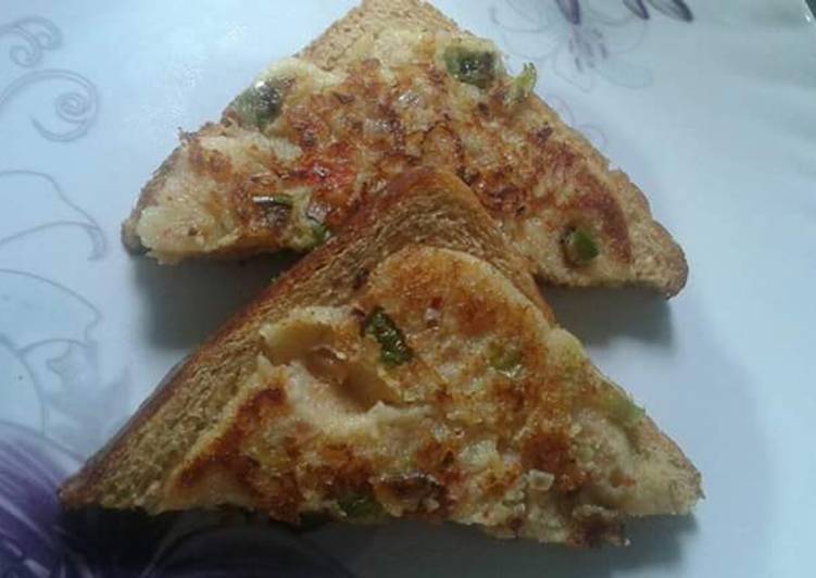 How to Make Speedy Dahi Suji toast