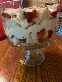 A picture of Easy strawberry shortcake.