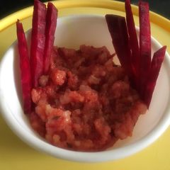 Beetroot Rice A picture of Beetroot Rice.