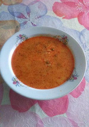 Borsó leves, csiga tésztával😊 recept fotója