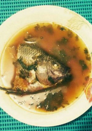 Una foto de Caldo de pescado