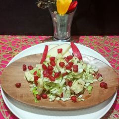 A picture of Apple and cabbage Salad.