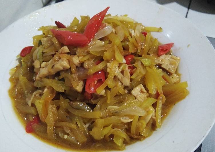 Resep Tumis labu kuning sederhan yang praktis
