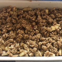 A picture of Flourless Apple Crumble.
