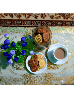 Foto resep Cookies kacang coklat
