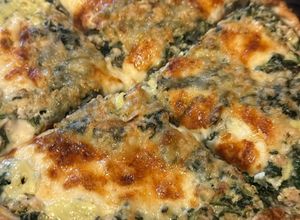 Una foto de Tarta de Espinaca y Atún Gratinada