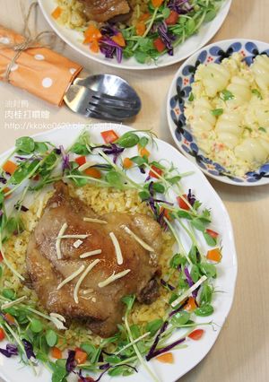 跨年派對油封鴨腿餐 的食譜成品照片