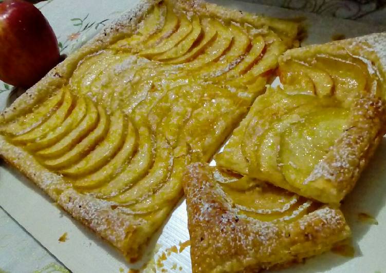 Mele in pasta sfoglia
