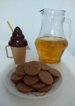 Una foto de Galles veganas de avena y algarroba