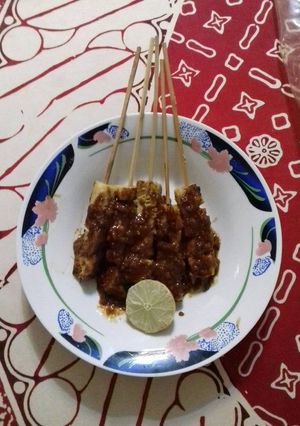 Foto resep Sate jamur tahu