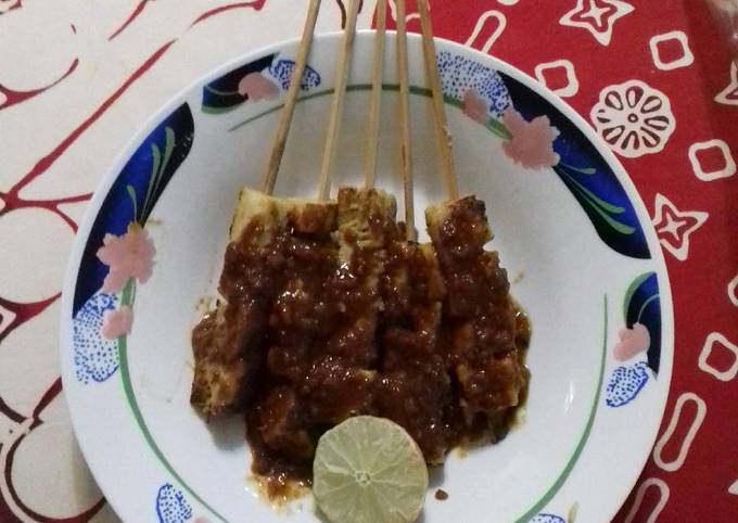 Resep memasak Sate jamur tahu  menggugah selera