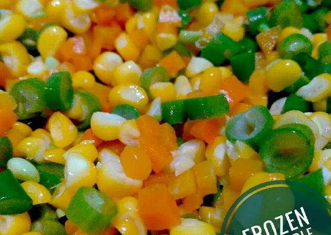 Resep Frozen mix vegetable yang Bikin Ngiler