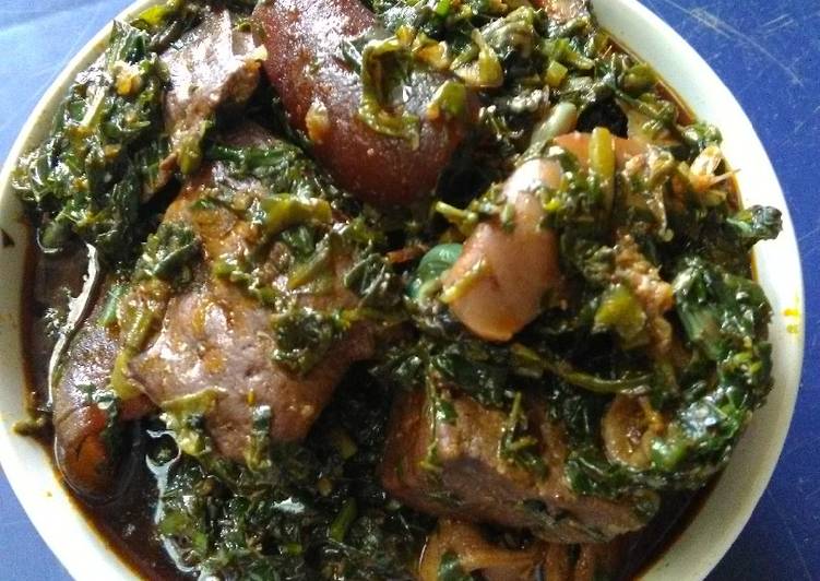 Quick Tips Edikang Ikong (Edikaikong Soup)