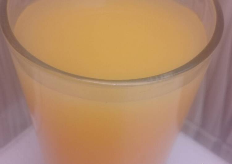 How to Prepare Super Quick Homemade Orange juice