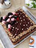 Bolu Coklat Kopi Hias