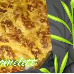 A picture of Recipe of veg omelett.