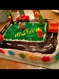 Race Car Theme Cake