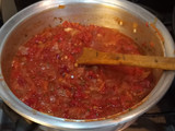 Salsa portuguesa 🍅🧅🥕🫑🌶️ para acompañar Cappellettis🍝😋