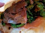 Una foto di piadina veloce