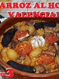 Una foto de Arroz al horno ¨ típico plato valenciano ¨