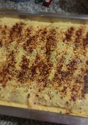 Una foto de Postre fácil de flan y vainillas