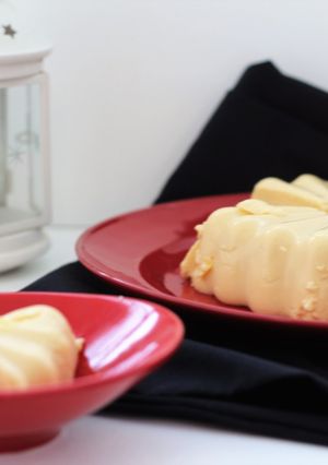 Foto de Pudim de chocolate branco