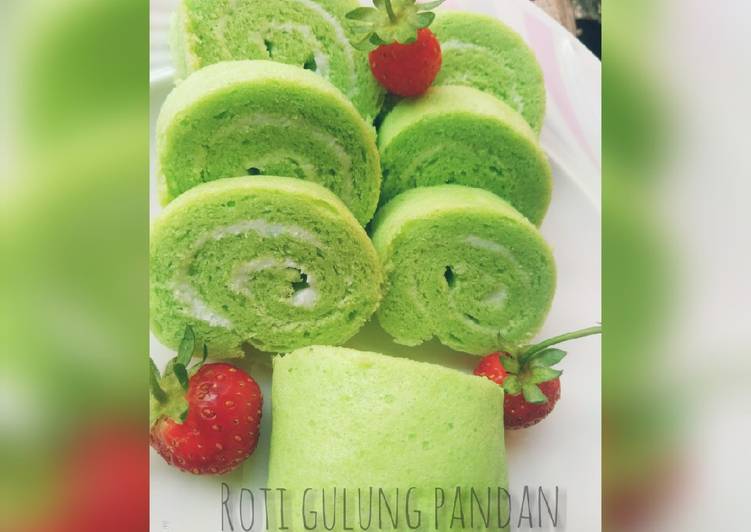 Bolu gulung pandan simpel