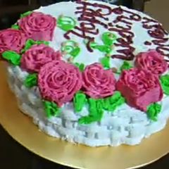 A picture of Wedding Anniversary Cake.