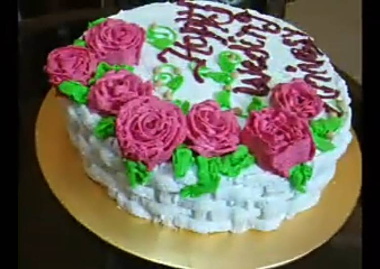 Wedding Anniversary Cake