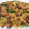 Cous cous y lomo de orza