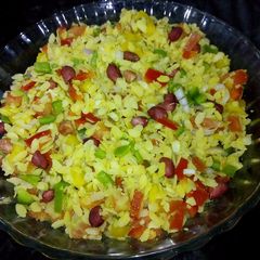 A picture of Vegetable Poha/ Vegetable Flattened Rice/ Instant.
