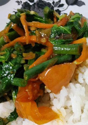 Foto resep Oseng oseng kacang wortel