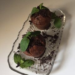 A picture of Stream chocolate cupcakes.