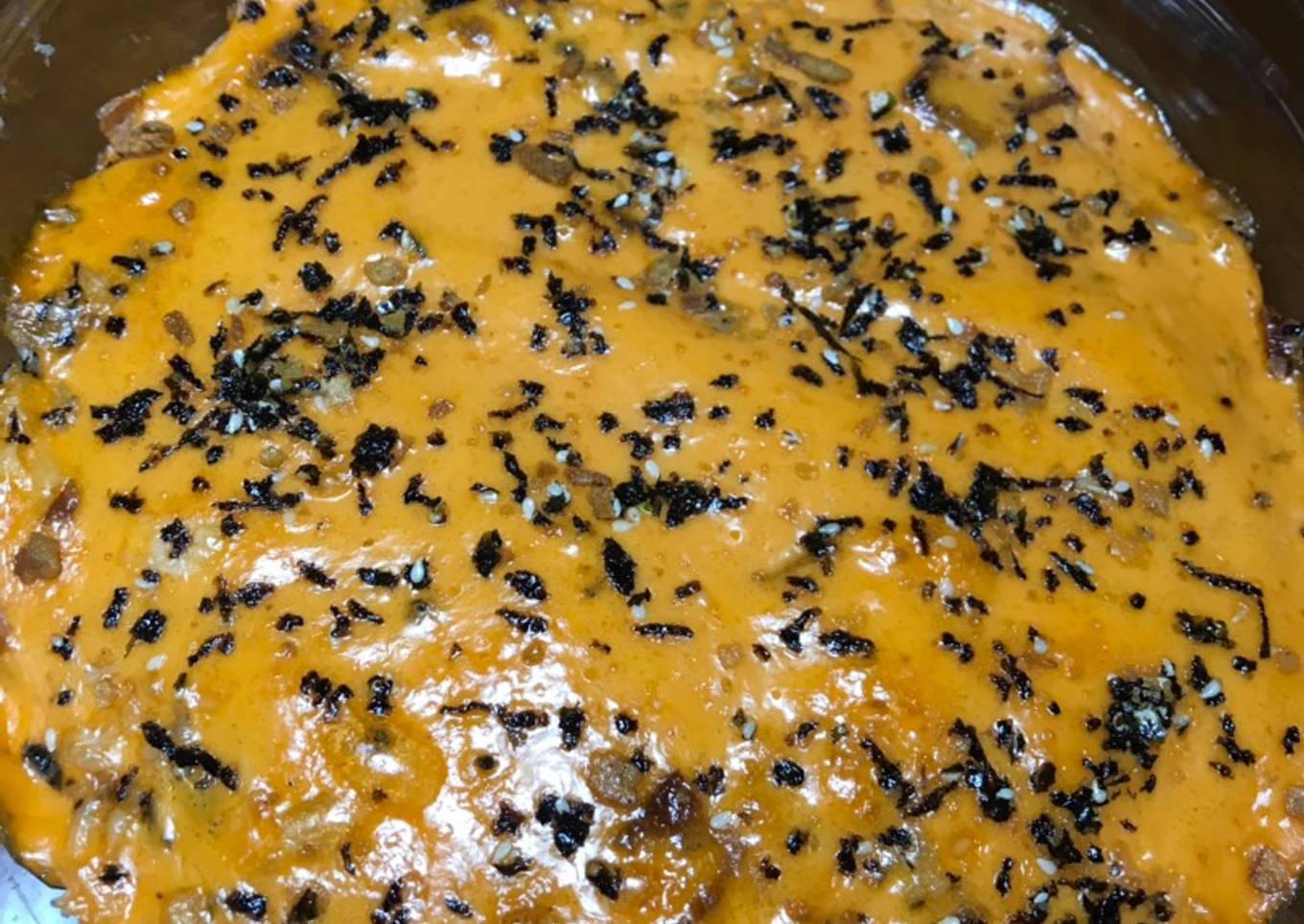 Baked mentai rice