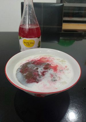 Foto resep Anabolic Grass Jelly & Milk | High Protein, Low Calorie, Sugar & Gluten Free