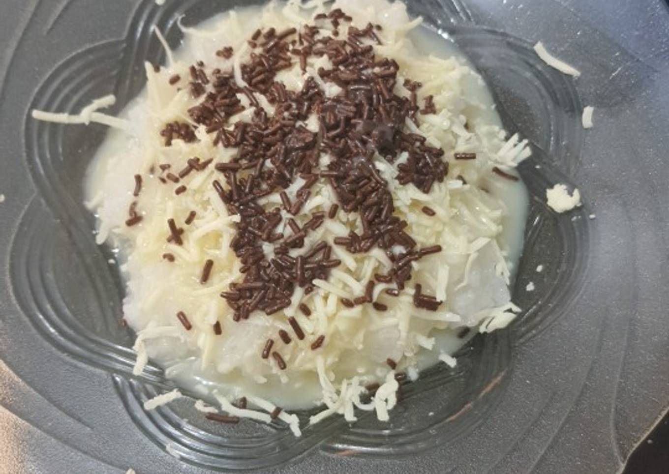 Ketan coklat keju