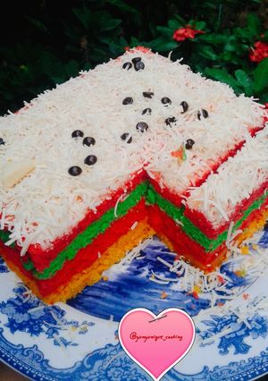 Foto resep Bolu Kukus Rainbow 31