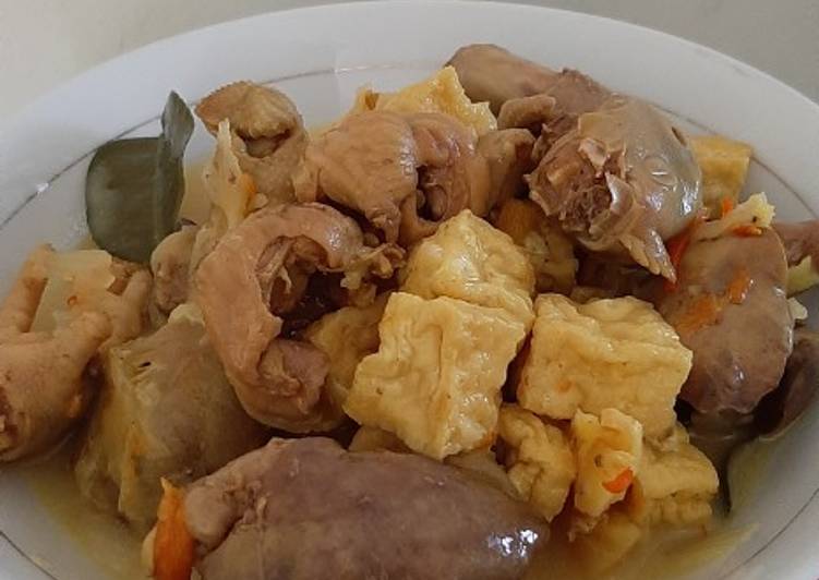 Resep Memasak Lodeh Ati Ampela Tahu Bikin Nagih