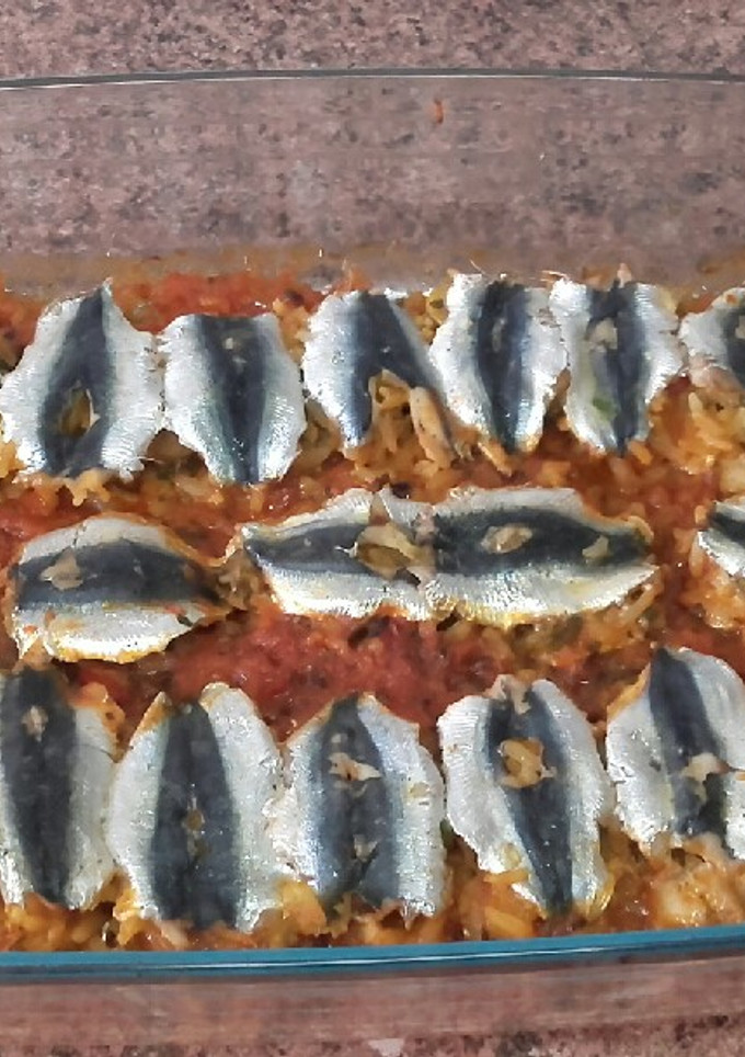 Una foto de Sardinas rellenas *receta rica y rápida