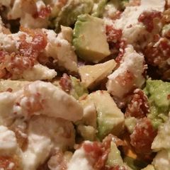 A picture of Goat Cheese Taco Topper.