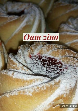 صورة لوصفة حلوة التاج رووووعة دووب في الفم من قناة oum zino