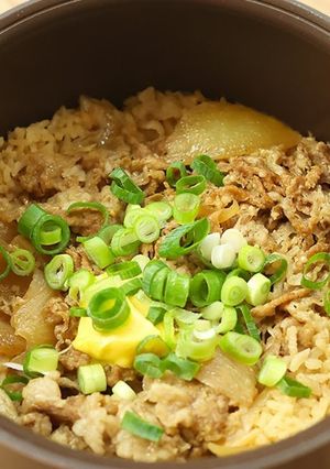 Foto resep Nasi Yoshinoya Rice Cooker Devina Hermawan