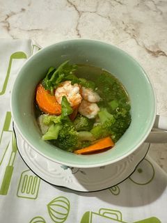 Foto resep Sup Udang Brokoli