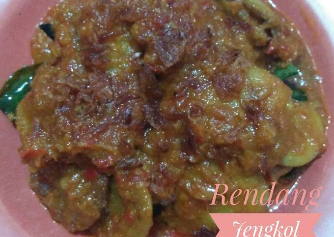 Rendang Jengkol Balado