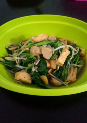 Foto resep Tumis sawi tauge