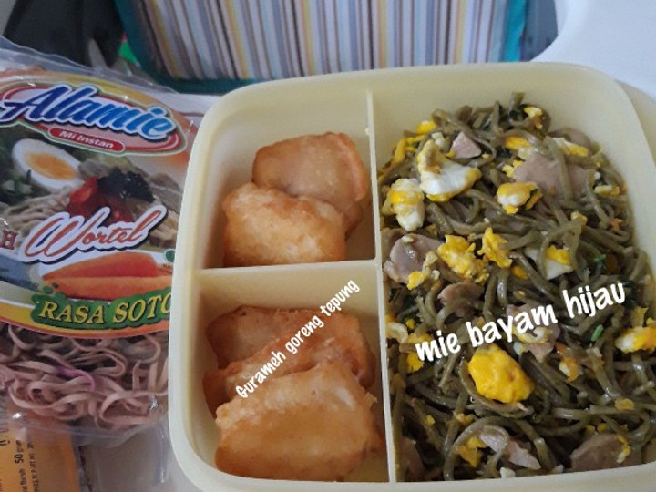 Bagaimana Membuat Mie Goreng bayam hijau, Gurameh goreng tepung Anti Gagal