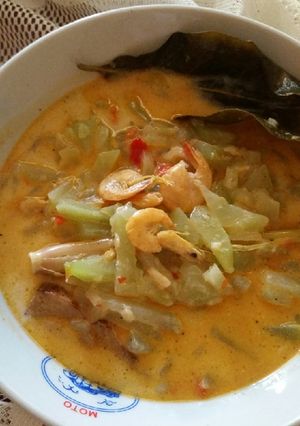 Foto resep Sambel goreng labu siam dan udang