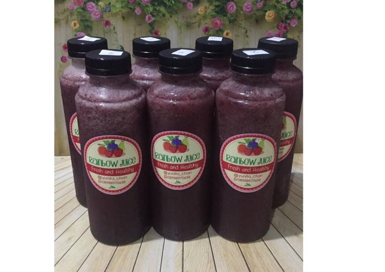 Diet Juice Blackberry Apple Melon Orange